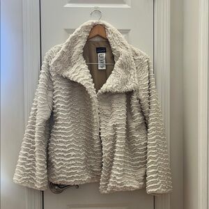 Patagonia Cream Teddy Jacket